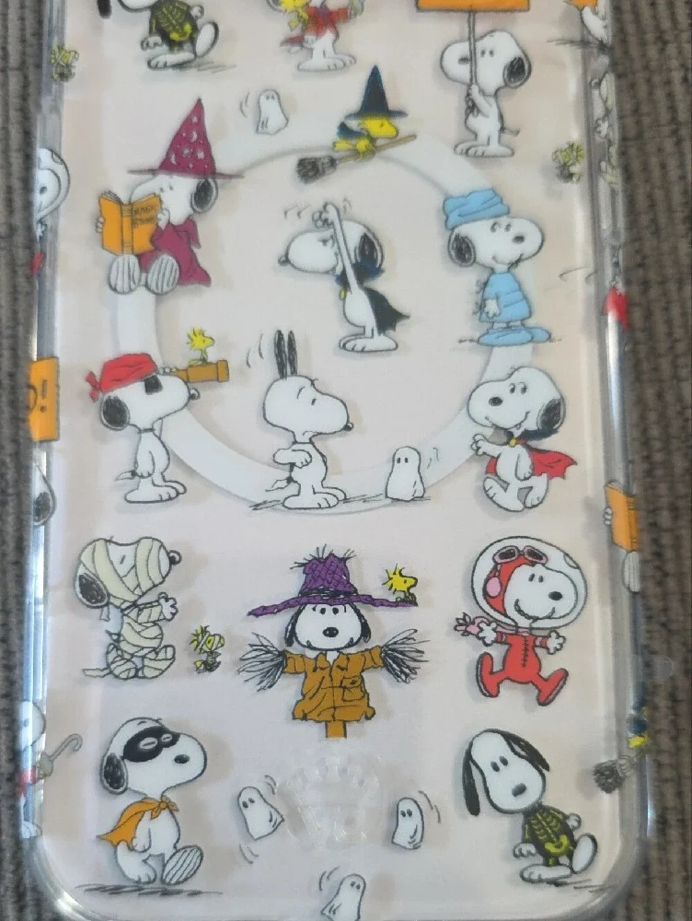 Peanuts × Velvet Caviar Halloween Themed iPhone Phone Case, New.